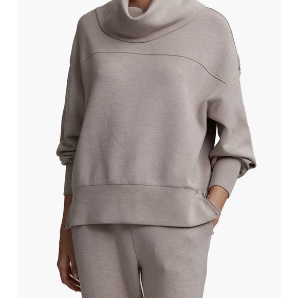 Varley Priya Longline Cowl Neck Sweatshirt - Picture 1 of 7